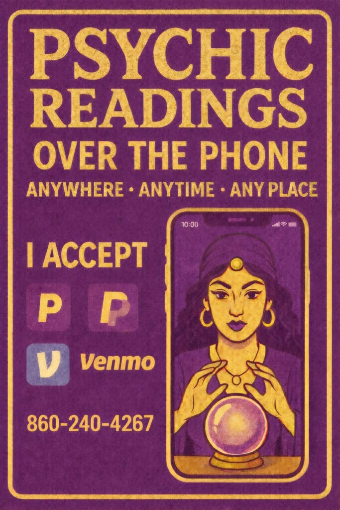 Telephone Psychic Readings in Manchester, CT